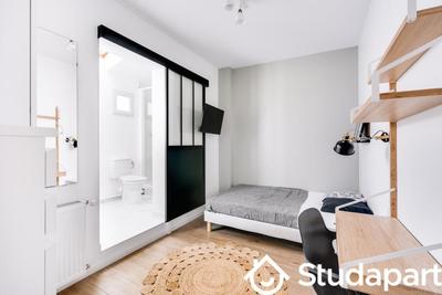 Chambre - 20 m² - 1 pièce