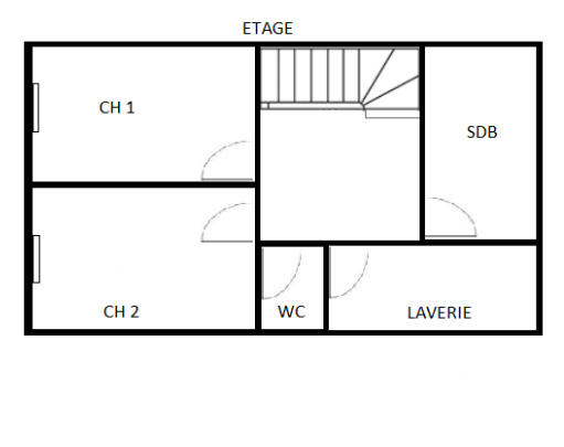 Appartement - 75 m² - 3 pièces