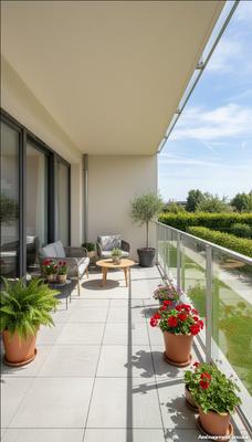 Appartement - 68 m² - 3 pièces