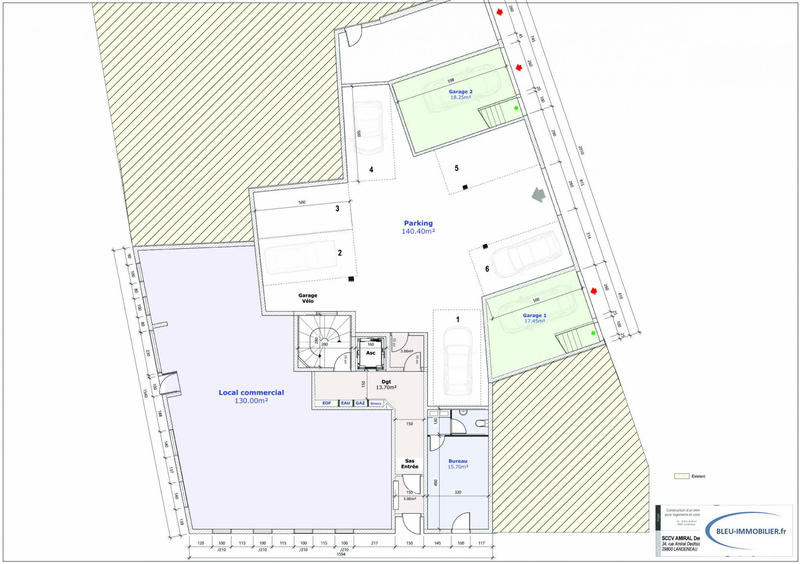 Local commercial - 80 m²