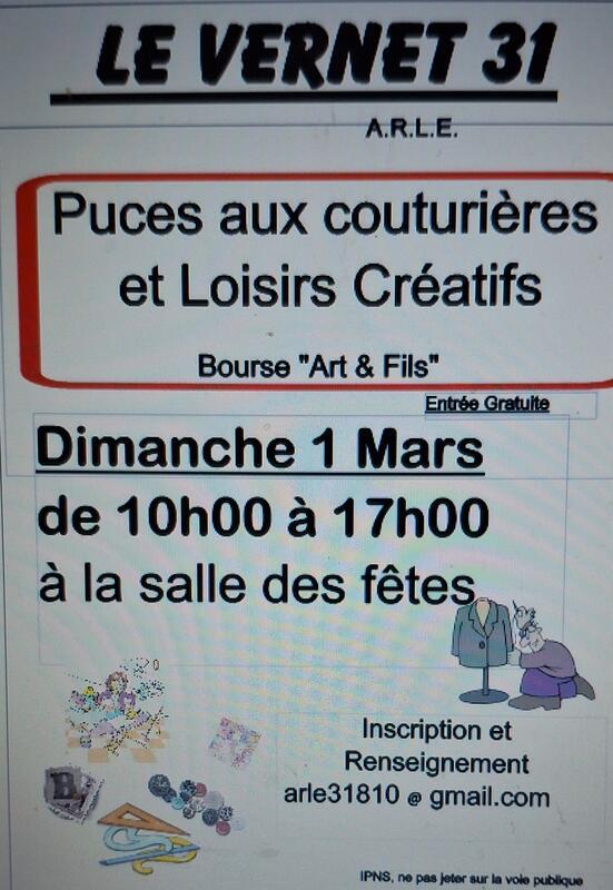 Puces des couturières et loisirs créatifs