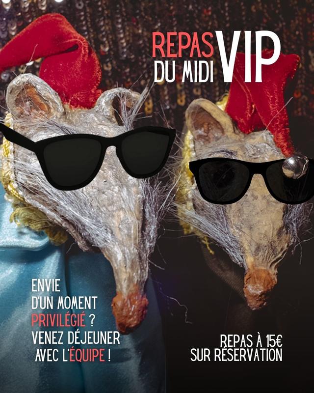 Ateliers Marionnette, Boutique de Noël, boissons chaudes