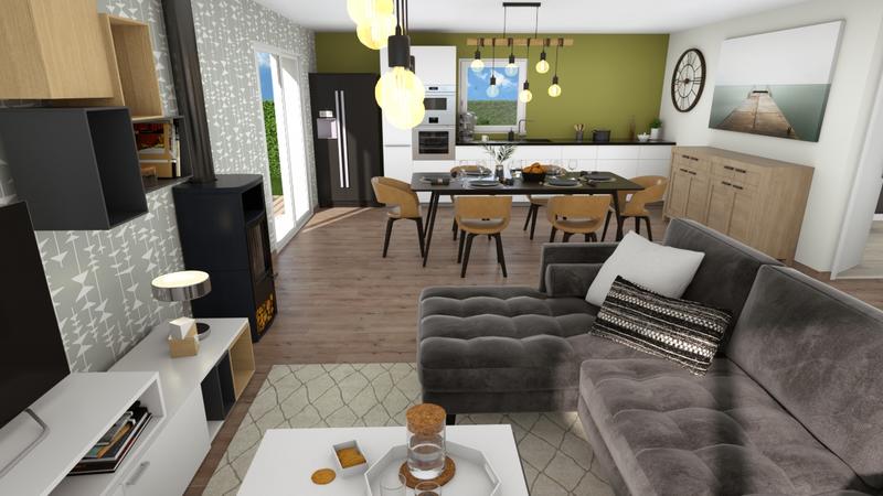 Maison - 85 m² - 5 pièces