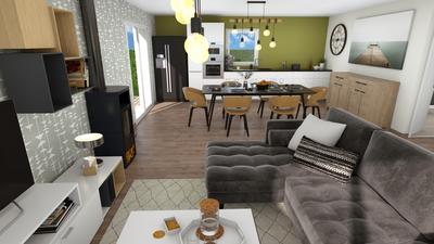 Maison - 85 m² - 5 pièces