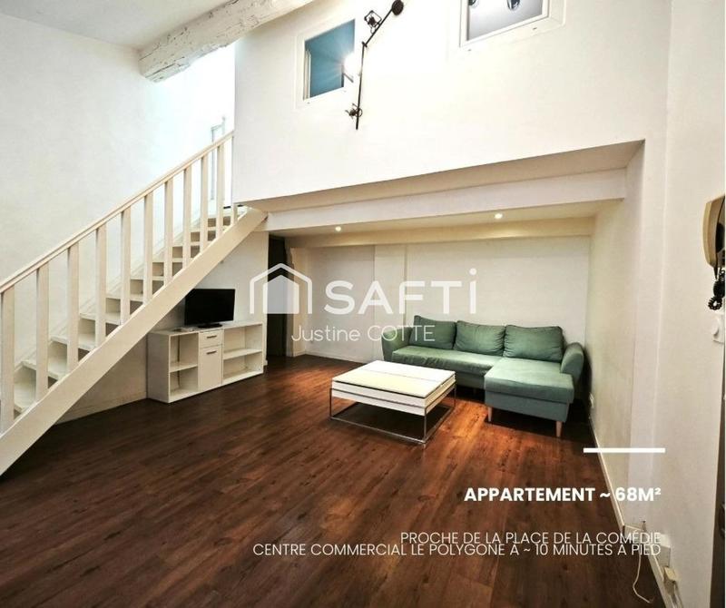 Appartement - 68 m² - 3 pièces