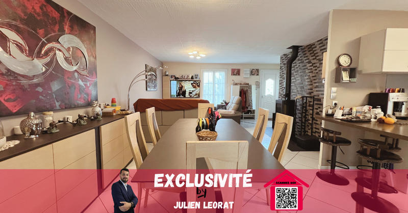 Maison - 87 m² - 4 pièces