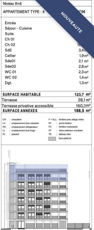 Loft - 125 m² - 4 pièces