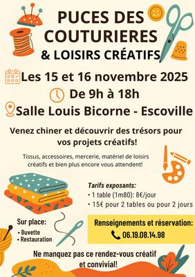 Puces des couturières et loisirs créatifs