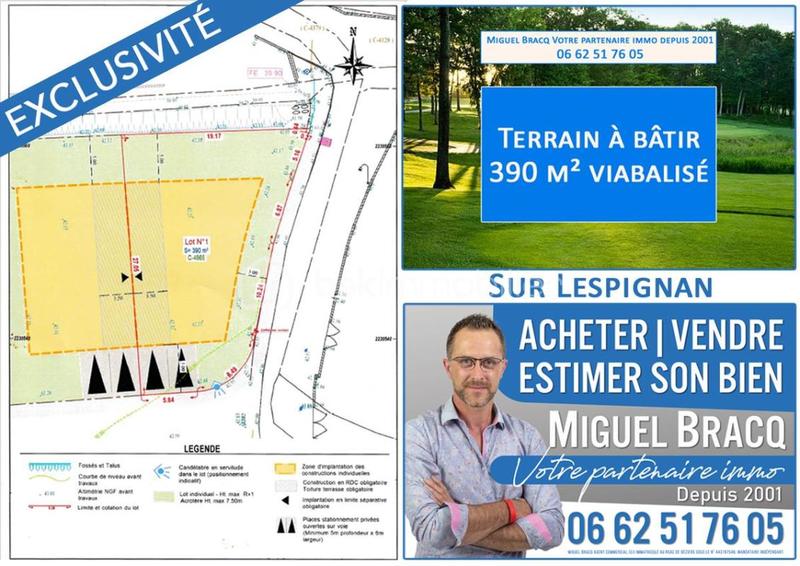 Terrain - 390 m²