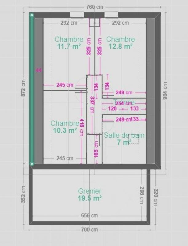 Pavillon - 107 m² - 5 pièces