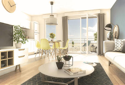 Appartement - 40 m² - 2 pièces