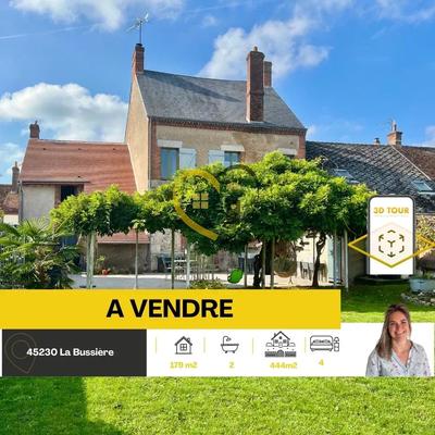 Maison - 179 m² - 6 pièces