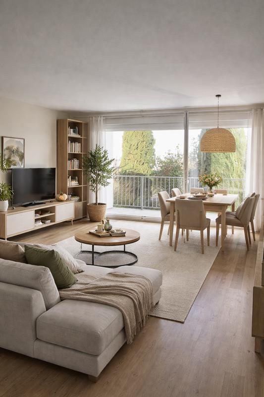 Appartement - 58 m² - 2 pièces