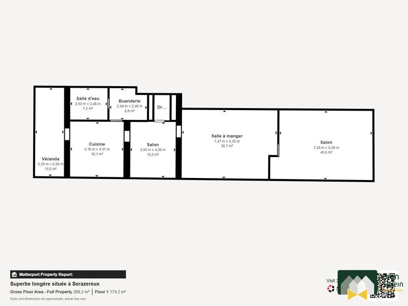 Maison - 179 m² - 6 pièces