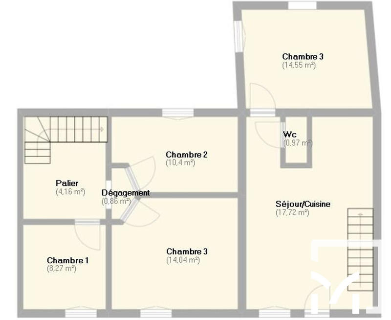 Maison - 140 m² - 8 pièces