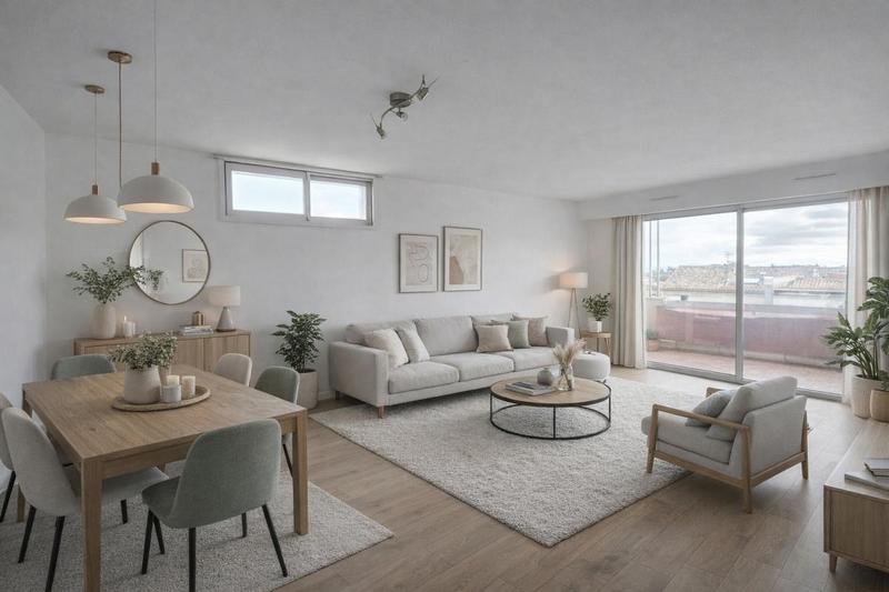 Appartement - 70 m² - 3 pièces