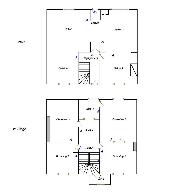 Maison - 180 m² - 7 pièces