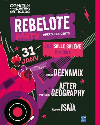 Soirée Rebelote party à Figeac !