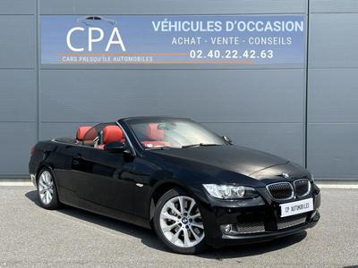 Bmw Série 3 Cabriolet 335i / 306 Ch Pack Luxe Suivi Complet Bmw 1re Main