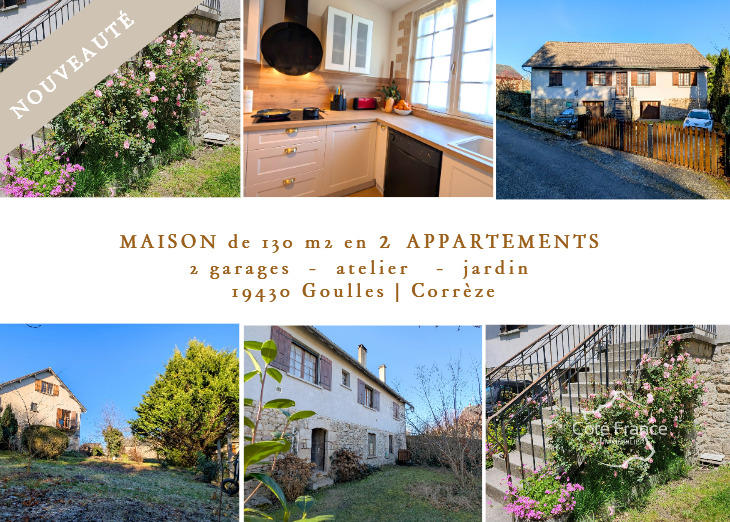 Maison de village - 130 m² - 6 pièces