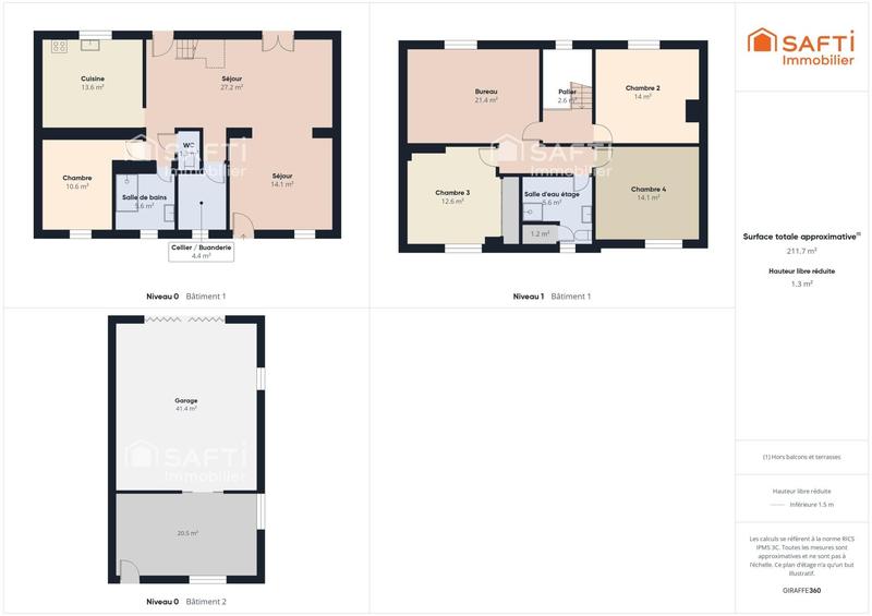 Maison - 150 m² - 7 pièces