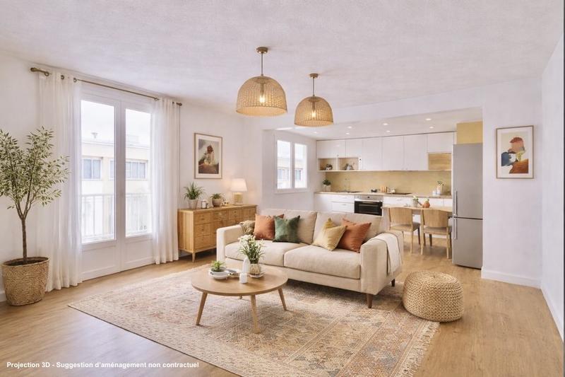 Appartement - 54 m² - 3 pièces