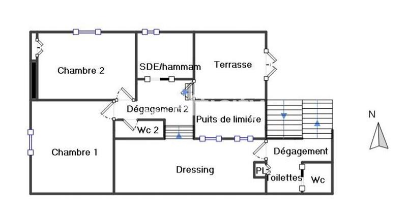 Appartement - 110 m² - 4 pièces
