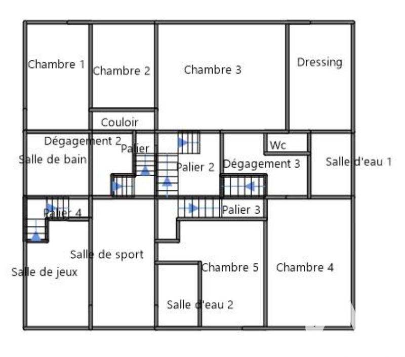 Maison - 252 m² - 12 pièces