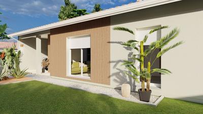 Maison - 90 m² - 5 pièces