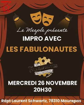 Impro avec les Fabulonautes