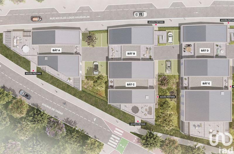 Appartement - 61 m² - 3 pièces