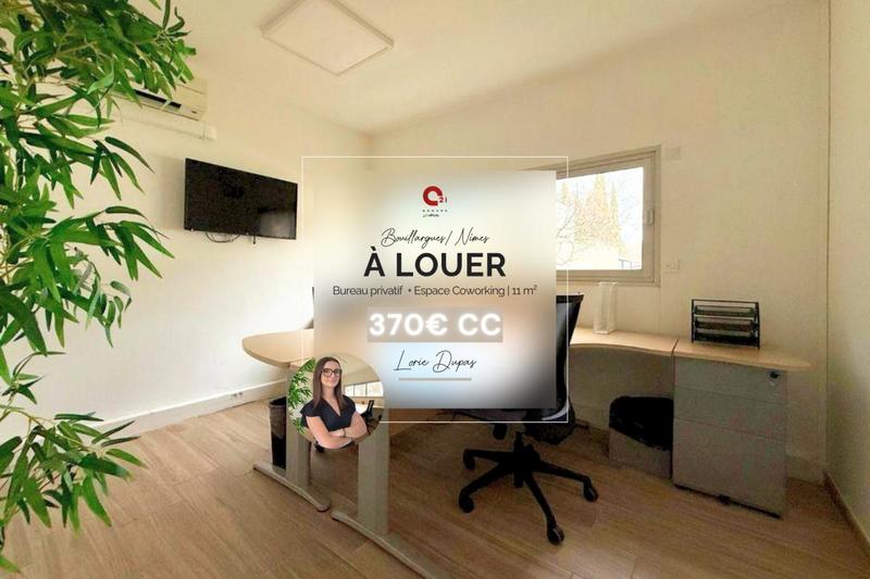 Bureau - 11 m² - 1 pièce