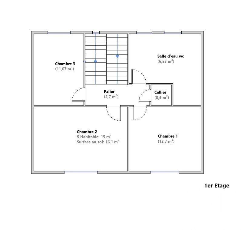 Maison - 140 m² - 6 pièces