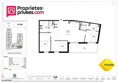 Appartement - 100 m² - 4 pièces