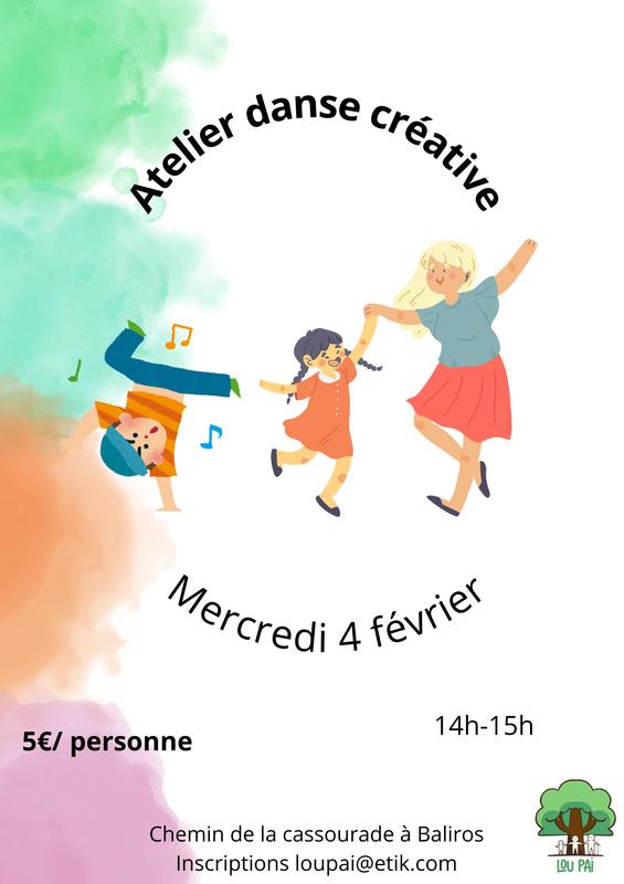 Atelier danse créative