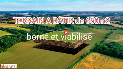 Terrain - 658 m²