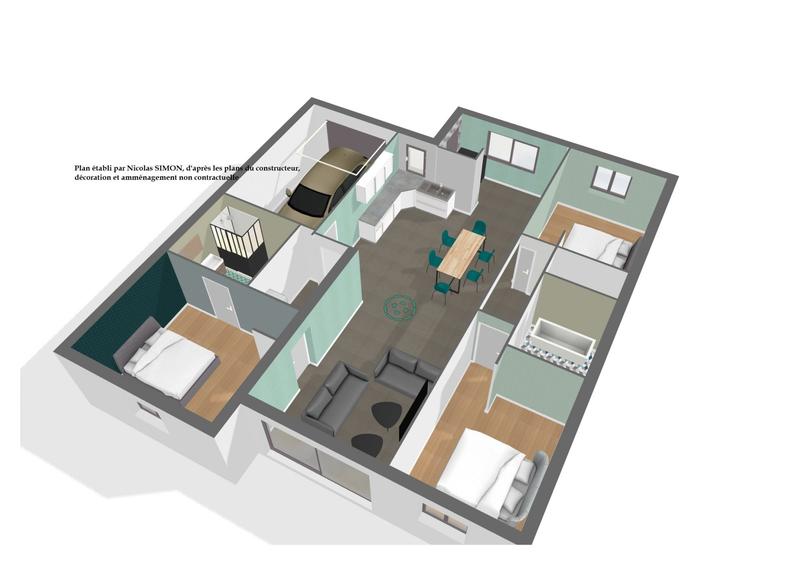 Maison - 114 m² - 4 pièces