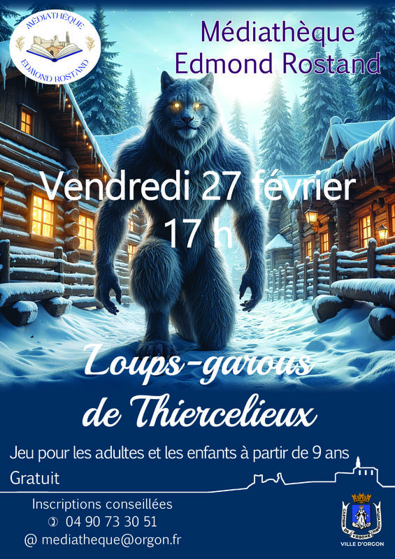 Jeu de société "Loups-Garous de Thiercelieux "