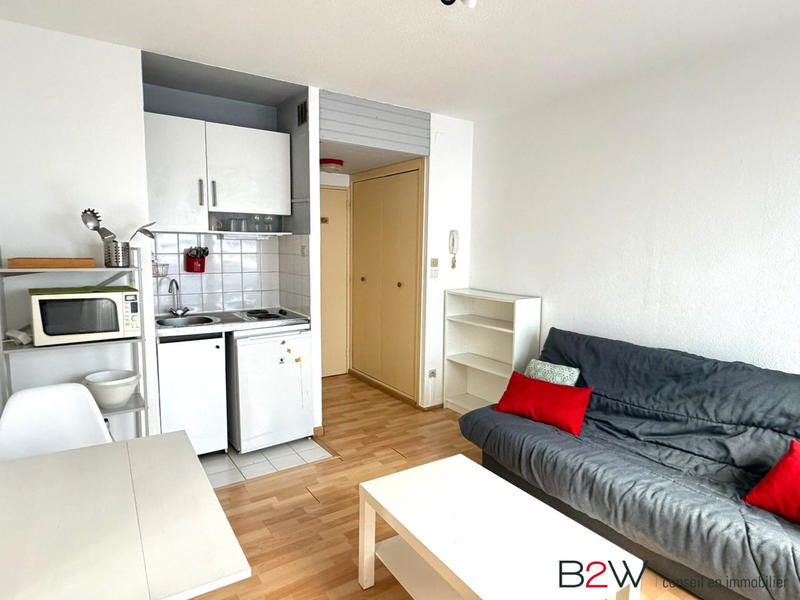 Appartement - 17 m² - 1 pièce