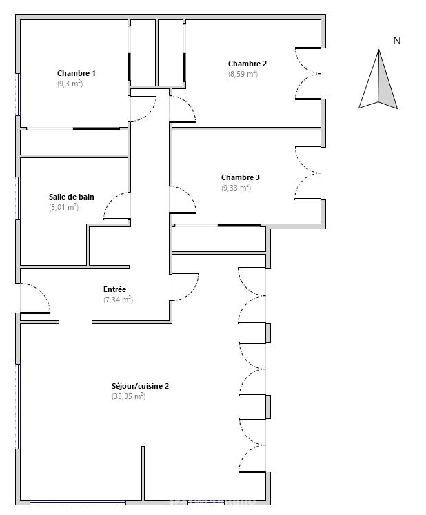 Maison - 116 m² - 6 pièces