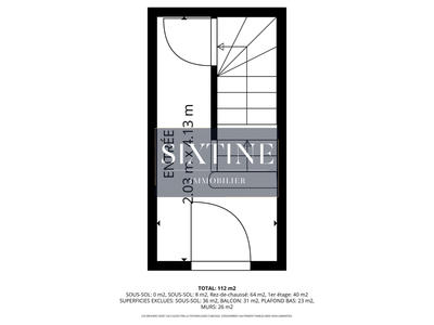 Appartement - 80 m² - 5 pièces