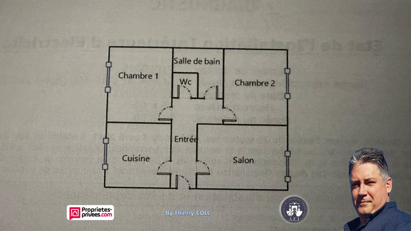 Appartement - 52 m² - 3 pièces