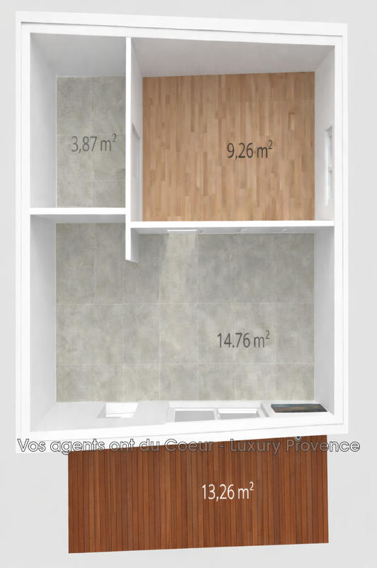 Appartement - 29 m² - 2 pièces