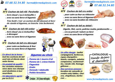 La Ferme du Plessis - Cochon Grillé