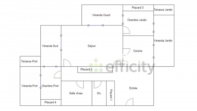 Appartement - 122 m² - 3 pièces