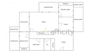 Appartement - 122 m² - 3 pièces