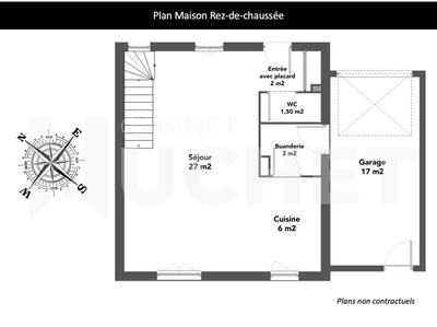 Maison - 78 m² - 4 pièces