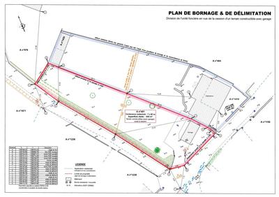 Terrain constructible - 655 m²