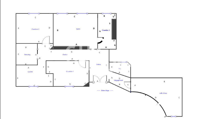 Appartement - 94 m² - 4 pièces