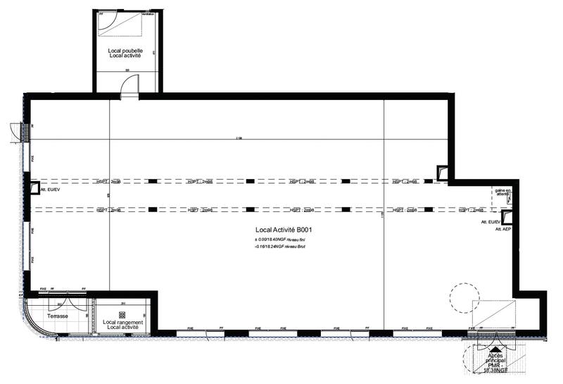 Local commercial - 283 m²